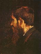 Mihaly Munkacsy Portrait of Laszlo Paal china oil painting artist